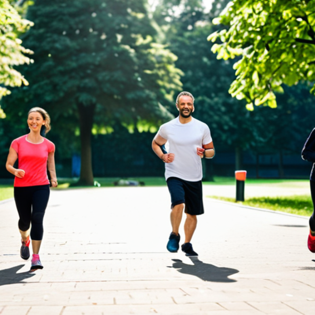 보건소 건강증진 프로그램 후기 - Group Fitness in a Park**

"A diverse group of fully clothed adults participating in a beginner-frie...